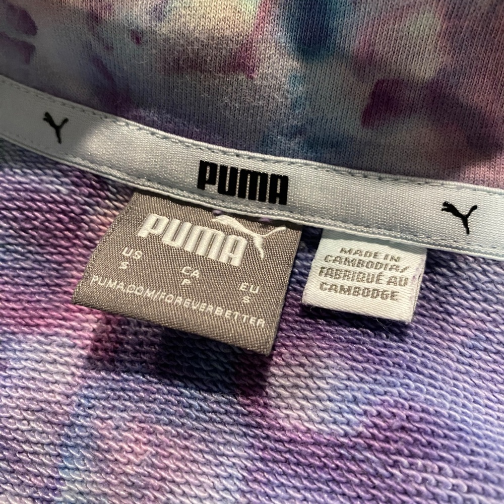 💫 Puma REMXD CUSTOM - Half Zip Sweatshirt - S 💫 - Picture 3 of 3